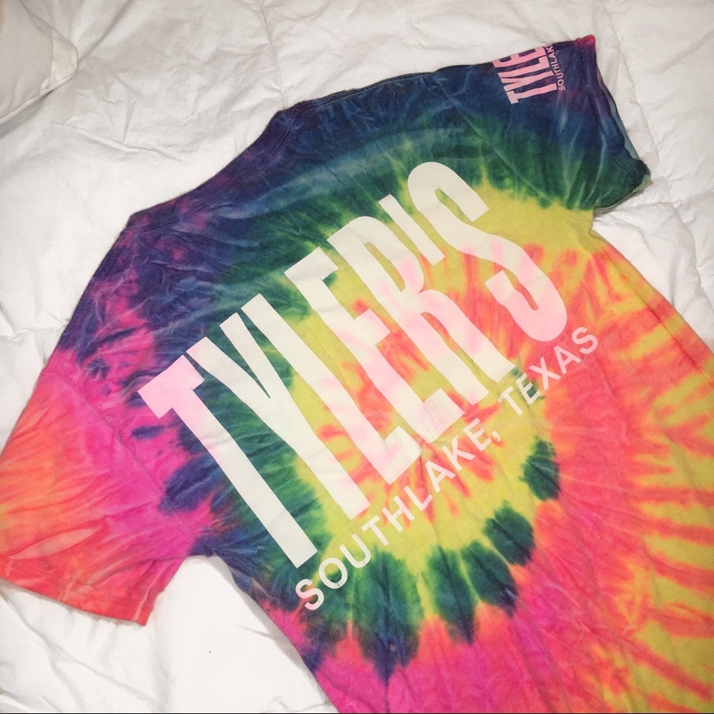 Tye dye Tyler's tshirt